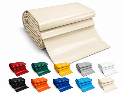 Telo in PVC su Misura 650 g/m² – Occhiellato o Non Occhiellato
