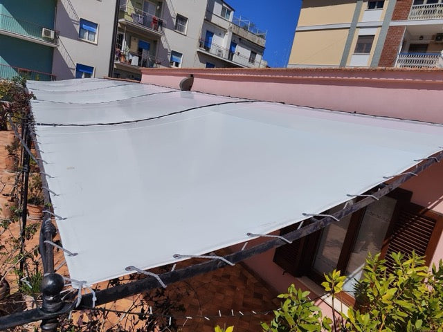Copertura ombreggiante impermeabile telo antipioggia antigrandine telonando