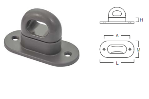 Cavallotti a molla in Nylon - telonando.it