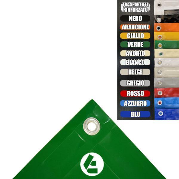 Telo telone PVC 650 g/mq Coperture e teloni per esterno alta qualità 10x8 metri - telonando.it