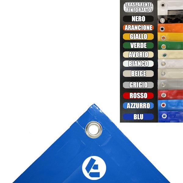 Telo telone PVC 650 g/mq Coperture e teloni per esterno alta qualità 10x10 metri - telonando.it